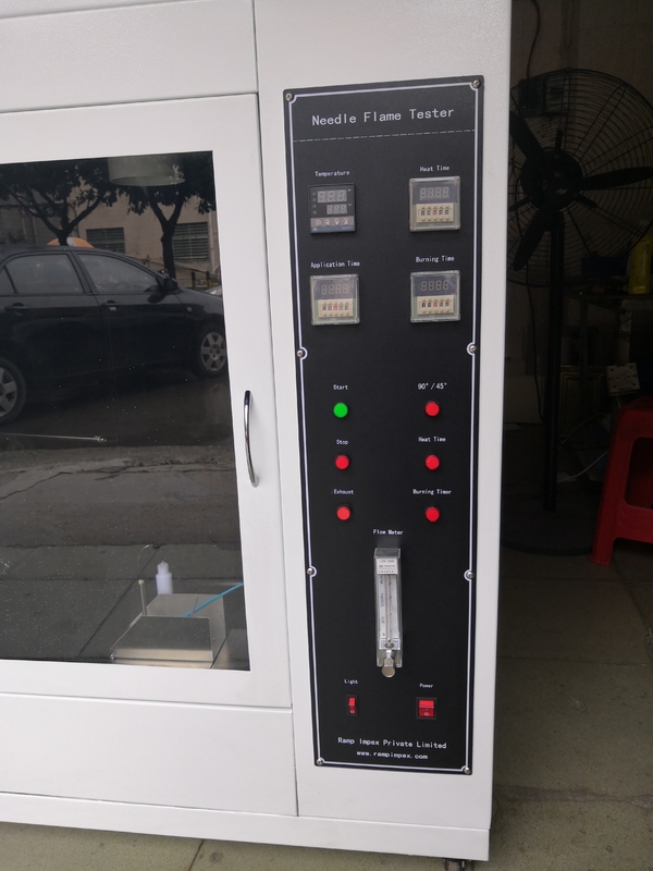 Chambre durable d'essai de l'inflammabilité IEC60695-11-5, appareil de contrôle de flamme d'aiguille pour IEC60695-2-2