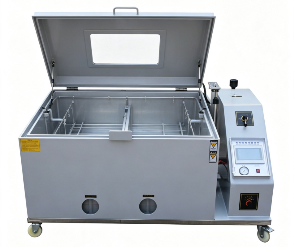 Chambre d'essai à pulvérisation de sel à écran tactile avec normes NSS ACSS CASS et capacité de 600L pour les essais anti-corrosion des métaux