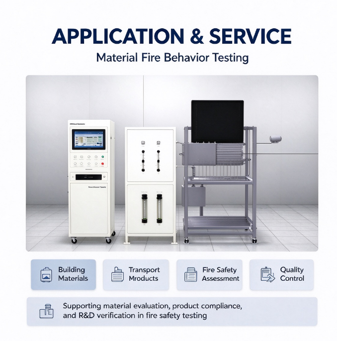 Spread of Flame Test Apparatus ISO 5658-2 ASTM E1321 Building & Transport Materials Flame Spread Tester