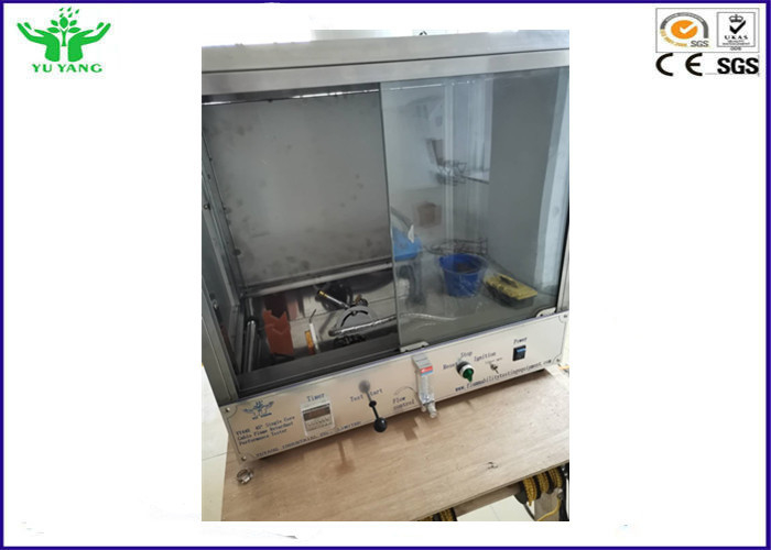 Équipement d'essai d'inflammabilité du câble 45° unipolaire GB/T 25085 0,1 L | 1 l/min