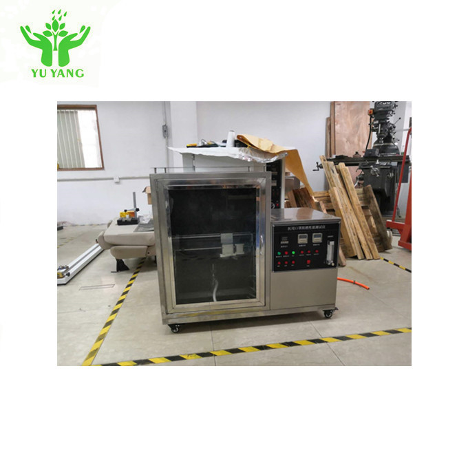 machine ignifuge faciale chirurgicale d'essai d'essai ignifuge blanc argenté d'équipement d'essai de l'inflammabilité 70kg
