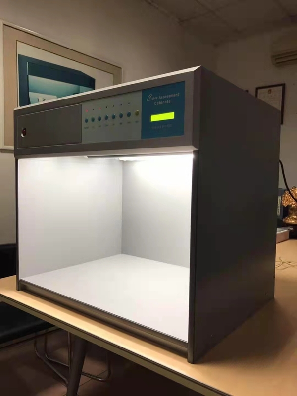 Boîte colorimétrique d'évaluation de couleur de Cabinet de 6 sources lumineuses standard