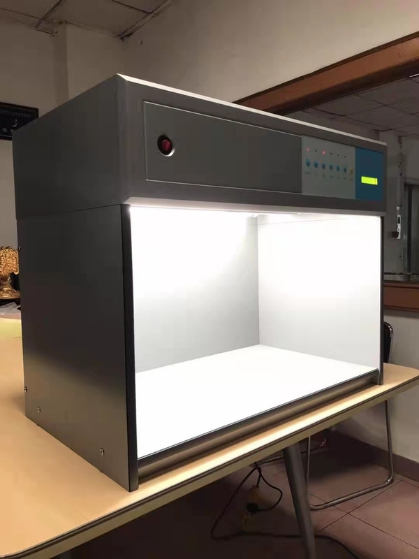 Boîte colorimétrique d'évaluation de couleur de Cabinet de 6 sources lumineuses standard