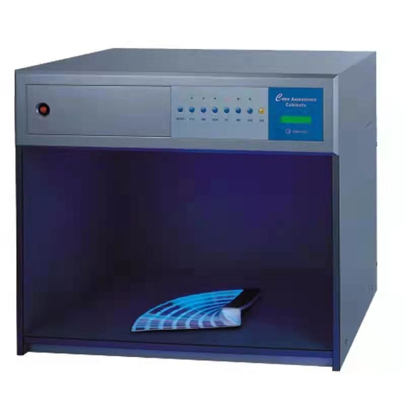 Boîte colorimétrique d'évaluation de couleur de Cabinet de 6 sources lumineuses standard