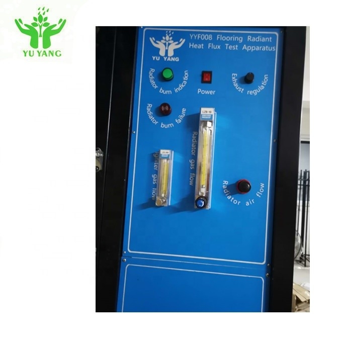 Essai ignifuge d'ASTM E648, équipement d'essai rayonnant parquetant du feu de flux thermique de 120mm