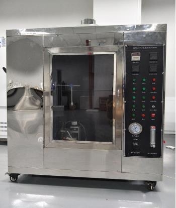 UL 94 Chambre d'essai à brûleur horizontale et verticale avec supports entièrement réglables