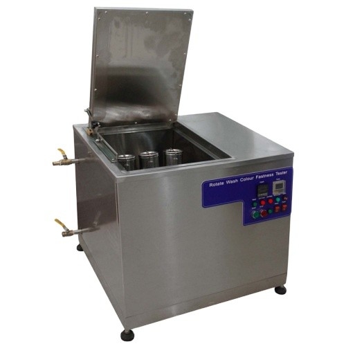 Mètre de caniveau de machine d'essai de stabilité de couleur de Rotawash pour le textile