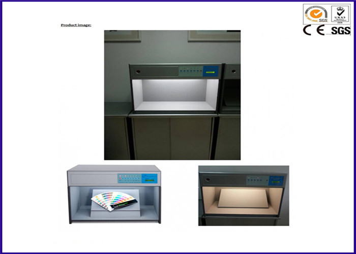 Cabinet automatique d'évaluation de couleur de machine d'essai de textile pour l'essai de tissu