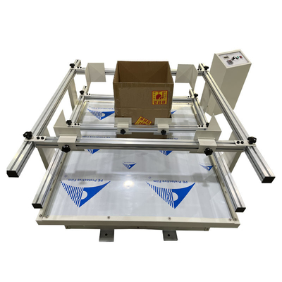 Appareil de contrôle de vibration de transport de carton de papier, machine simulée d'essai de vibration de transport
