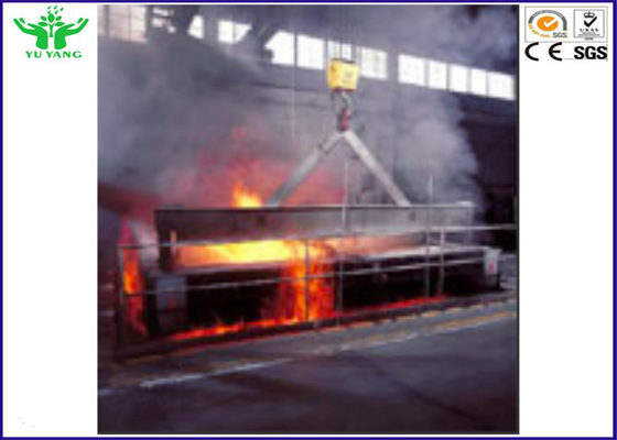 Équipement d'essai brûlant extérieur de caractéristiques de matériaux de construction du laboratoire UL723 ASTM E84