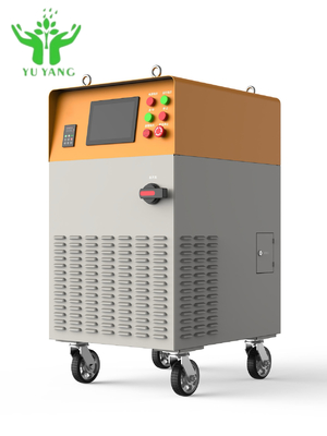 Appareil de chauffage par induction rotatif pour le moulage et le recuit d'alliages de cuivre