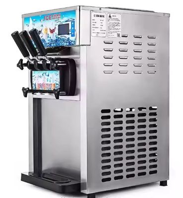 220v Petite machine à glaces en acier inoxydable