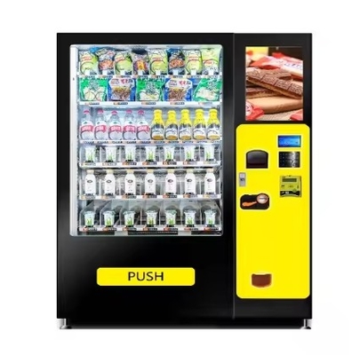 Vendeuse automatique pour manger à grande vitesse avec écran tactile de 21,41 pouces et 201 boîtes