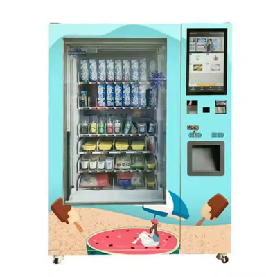 Machines à vendre à bouche ouverte Aliments boissons collations tabac Bouton de porte équipé