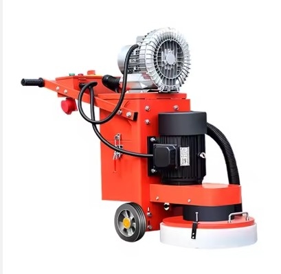Machine de meulage puissante pour sols en béton 220V, meuleuse de sol avec aspirateur