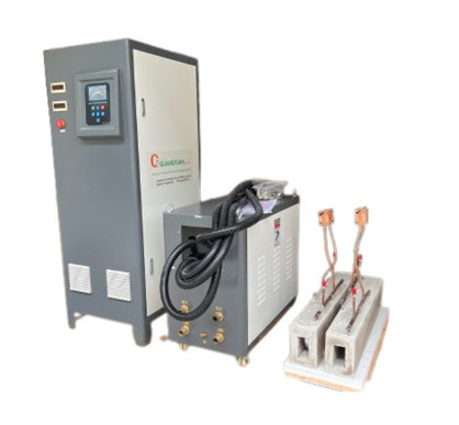 La machine de chauffage à induction portable soudage de tuyaux de cuivre fournit 25 kW de puissance