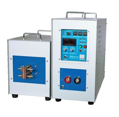 40 KW Petite bouteille électrique à induction ronde en pot en feuille d'aluminium Machine automatique d'étanchéité de bouteille en pot à induction chauffage brasage