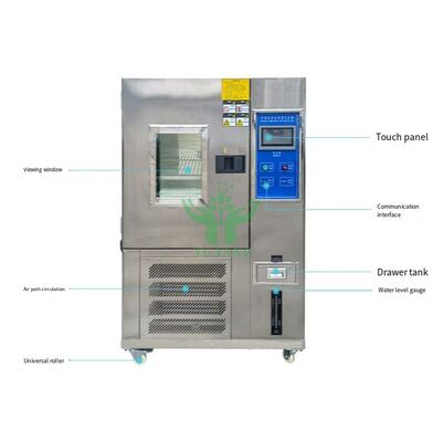 Cycle de vieillissement de paquet de batterie d'EV de chambre d'essai d'humidité de la température de batterie au lithium environnemental