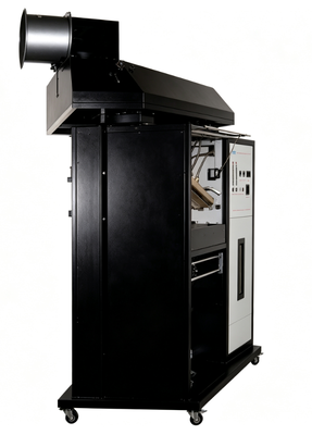 Testeur de flux radiant critique conforme à la norme ISO9239 avec une puissance totale de 2 kW et un panneau radiant de 300 mm × 450 mm pour les tests de flux thermique des revêtements de sol